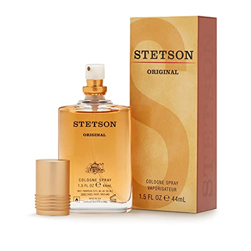 Stetson Original Cologne for Men | Legendary Men's Eau de Cologne Spray | A Bold & Classic Mens Fragrance l 1.5 Fl Oz