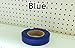 STORE FIXTURES DIRECT Decorative Gondola Shelving Vinyl Insert for Ticket Channel 130 FT. x 1.25 in. - Blue
