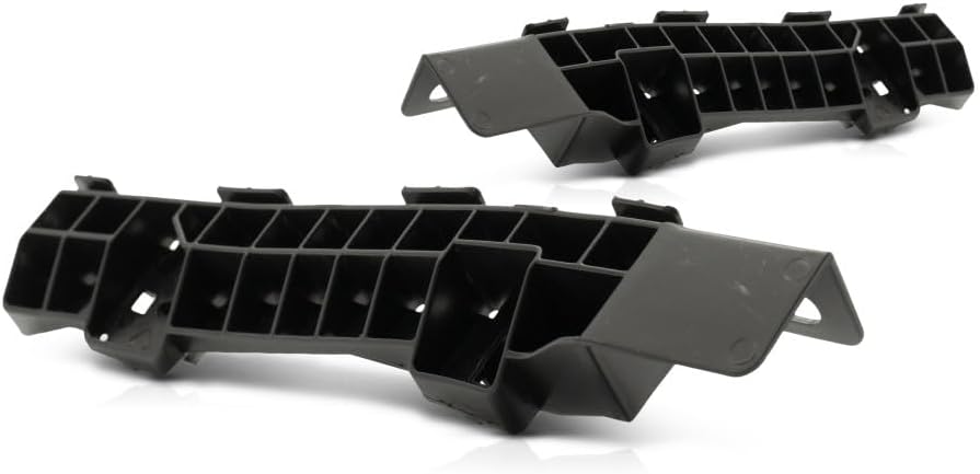 For Subaru Forester 2014 2015 2016 2017 2018 Bumper Cover Bracket Driver and Passenger Side | Pair | Front | Outer | Polyoxymethylene Plastic | Replacement For SU1032100, SU1033100 | 57707SG030, 61534