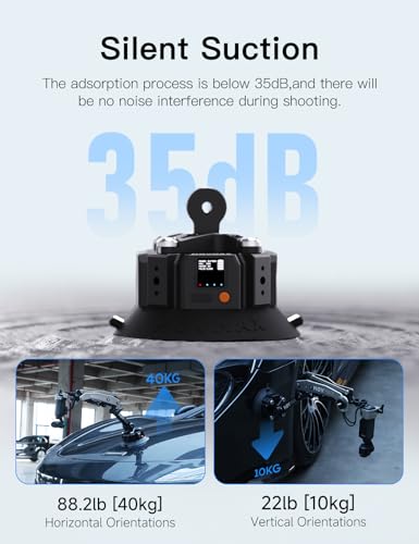 Brazo de cuchilla para DJI Pocket 3 soporte ventosa GoPro Insta360 6