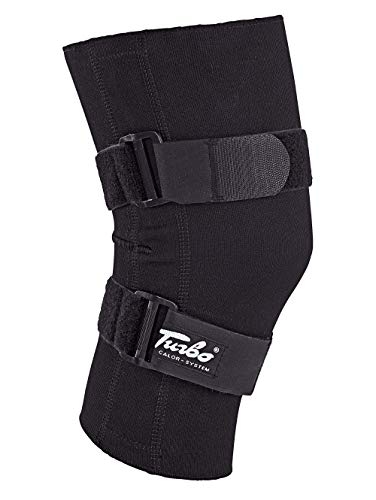 Turbo Med Kniebandage - anatomische Passform schwarz