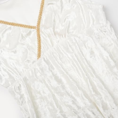 Disfraz de Diosa Ateniense para Niñas Blanco Talla Mediana miniatura 5