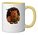 Disney Pixar Toy Story 4 Mr. Pricklepants Ceramic Mug, Yellow/White