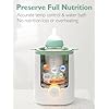 Momcozy Baby Bottle Warmer for Breast Milk Formula Food, Fullest Nutrients Preserved, Fast Heat, Night Light for Nighttime Breastfeeding, One-Touch Easy Use, Newborn Essentials Supplies Gift for Mom