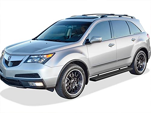 Estribos laterales para Acura MDX acero inoxidable 6 pulg miniatura 2