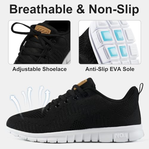 Image of Alicegana Sneakers for Women Walking Shoes: Lightweight Non Slip Comfortable Womens Shoes Footwear for Tennis Casual Work Travel