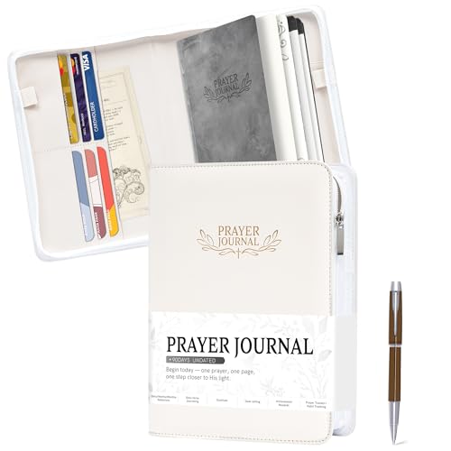Journal de prière chrétien et carnet de notes pour planificateur d'étude de la Bible