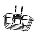 KQFCAZRE Bicycle Basket, Front Bike Basket, Detachable Carrying Panniers Iron for Cycling Bike Cargo Rack, Bike Handlebar Basket, 30cmx32cmx12cm