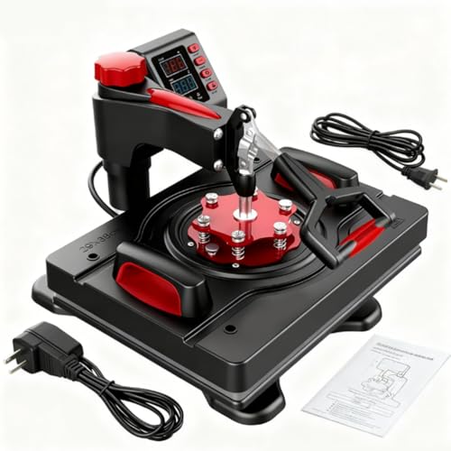 Máquina de transferencia térmica multifuncional 8 en 1 110V miniatura 5