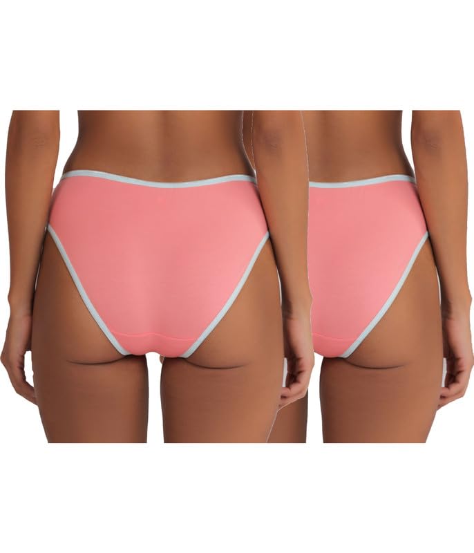 Image of Women Hipster Pink Panty Pack of 2