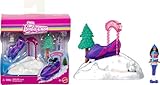 Barbie Mini Land Collectible Playsets with 1.5-inch Doll, Interactive Play Areas for Storytelling Fun