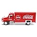 Coca-Cola 1/50 Beverage Delivery Truck With 2 Sliding doors, handcart and 2 bottle cases