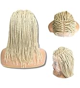 PIB 12” Single Full Lace Braid Wig – Micro Senegal Twist Braided Wig, Knotless Braided Wigs for B...