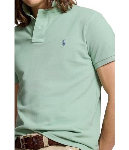 Image of Polo Ralph Lauren Men's Custom Slim Fit Mesh Polo Shirt