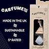 Carfume Classic Soothing Vanilla Car Air Freshener | Premium Sweet, Cream & Nutmeg Fragrance | Luxury Unisex Recyclable Scented Diffuser | Odour Eliminator | UK Made Car Accessories #3
