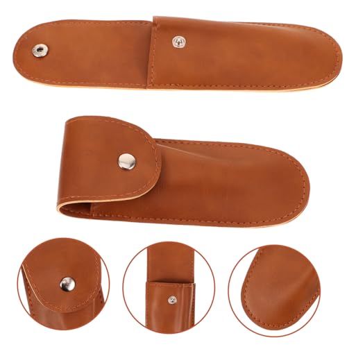 SHOWERORO Pochette De Rangement En Cuir Pu Pour Harmonica Lot De 2 Étui Portable Résistant à La Pression Paquet De Transport Pour Harmonica – vue 3