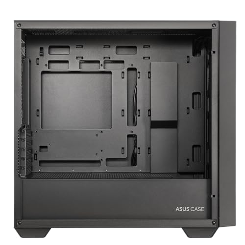 ASUS A21 Micro-ATX Case Black Edition Supports Graphics Cards up to 380mm, 360mm Coolers, & Standard ATX PSUs, Porous Front-Panel Mesh, Compatible with New BTF Hidden Connector Technology - Image 16