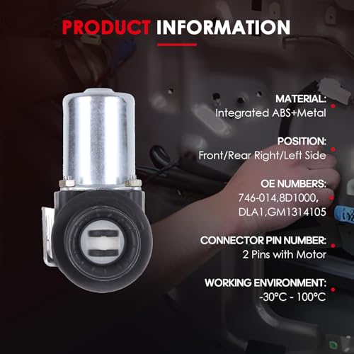 Image of CCIYU Door Lock Actuator Front /Rear Right /Left for Chevrolet Astro 85-05 | for Chevy for GMC Trucks /SUVs 1977-2000 for Buick for Oldsmobile for Pontiac 1977-1992 power door lock replaces 746-014