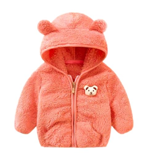 Image of Baby Teddy Bear Ear Soft Flannel Long Sleeve Hoodie & Leggings Unisex All Season Clothing Set For Baby Boys And Baby Girls