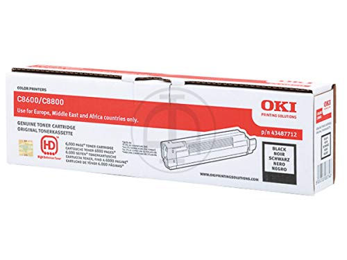 Toner black OKI C 8800 Series pour fluidifier le travail quotidien au bureau