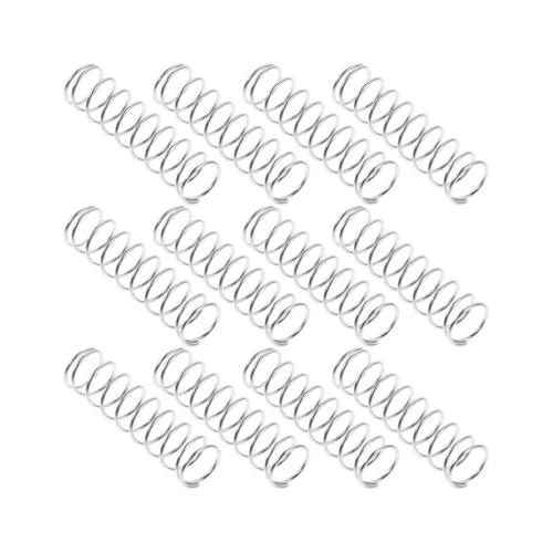 20Pcs Tension Spring Replacement Springs for Pruning Shears Fruit Branch Sprung Garden Silver