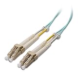 Cable Matters 10Gb 40Gb Multimode OM3 Duplex 50/125 OFNP Fiber Patch Cable LC to LC - 7m