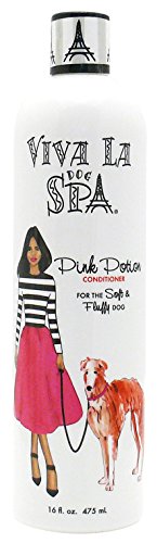 Viva La Dog Spa Pink Potion Conditioner for Dogs, 16-Ounce