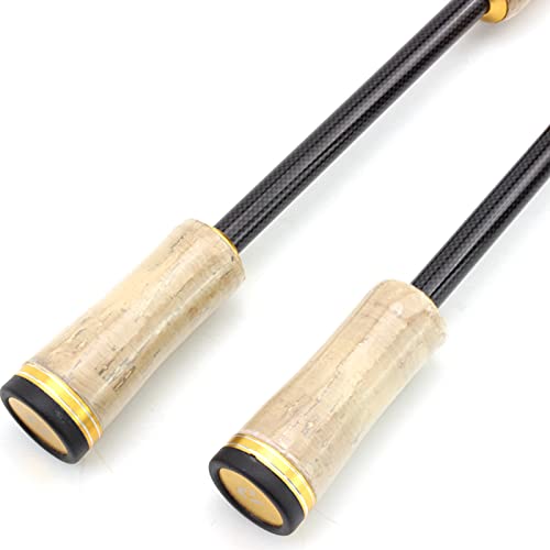 Visstang/visserspaal 1.8m Draaiende hengel M Power Carbon Snelle Actie Gieten Rod Lure Hengels Gewicht 7-25G Karper Trout Lokken Vissen Haspelcombo's (Color : Sky blue, Length : 182cm) - Image 5