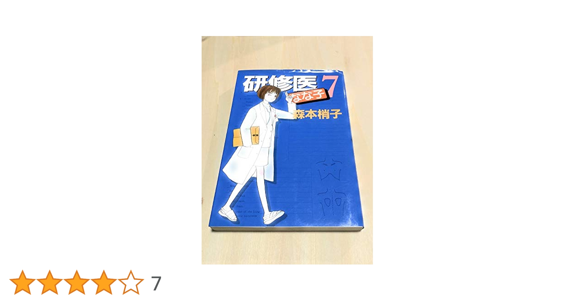 【中古】 研修医なな子 ｖｏｌ．３（新米医師終了編）/集英社/森本梢子 51-qkF4j-6L._AC_SY200_QL15_.jpg
