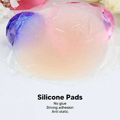 Conjunto de Almofada de Extensão de Cílios 5 Pçs Palete de Adesivo de Silicone Profissional Eficient