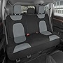 Motor Trend AquaShield Waterproof Car Back Seat Cover, Gray – Padded Neoprene Rear Bench Seat Cover for Cars, Ideal Back Seat Protector for Kids & Dogs, Interior Cover for Auto Truck Van SUV