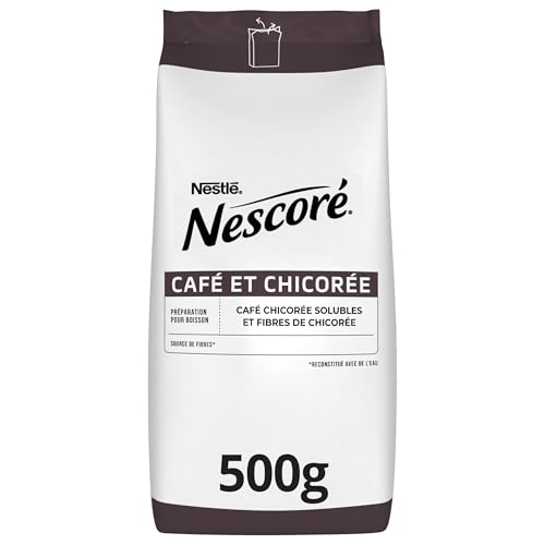 NESTLÉ NESCORÉ - Café Chicorée Soluble et Fibre de Chicorée