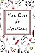 Mon livre de réceptions: Le carnet de mes invitations et de mes dîners | Idéal pour garder un souvenir impérissable de vos repas | 120 pages | Pour Noël, Anniversaire ou juste être Ensemble