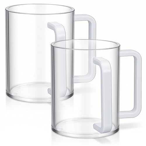 Pack 2 Vasos Acrílicos con Mangos Negros miniatura 7