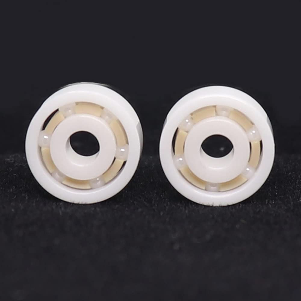 2 rodamientos de bolas cerámicos MR52 Full ZrO2 2x5x2mm ABEC-9 for carretes de pesca en el océano-rodamientos de circonio de alta precisión