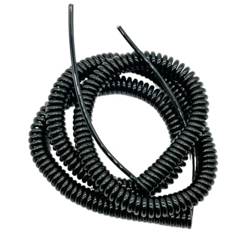 Cable multiconductor espiral para optimizar el espacio en mesas de trabajo y proyectos 3