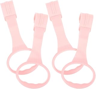 BESPORTBLE Anéis De Puxar Para Cercadinho De Bebê 4 Peças De Anéis De Puxar Para Berço De Bebê Exercícios De Caminhada Anéis Assistentes Cama De Bebê Anéis De Pé Berço Anéis Pendurados Para