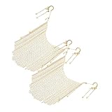 Photo Gallery ligigwash 2pezzi maschera nappa elegante con catena per viso e appendini per orecchie accessori per cosplay e spettacoli facile da trasportare e indossare con e costumi tradizionali Photo Gallery ligigwash 2pezzi maschera nappa elegante con catena per viso e appendini per orecchie accessori per cosplay e spettacoli facile da trasportare e indossare con e costumi tradizionali