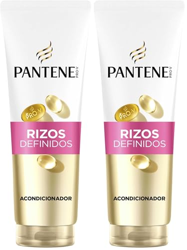 Pantene Pro-V Rizos Definidos Acondicionador 275ml para Rizos Rebeldes y Encrespados. Uso Diario. Provitamina B5 y mezcla de Nutrientes. Sin Aceites Minerales ni Colorantes. Active Nutri-Plex