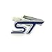 Garage-SixtySix Emblème ST bleu pour calandre.
