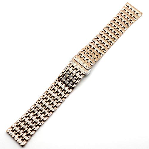 Bracelet de montre acier rose golden 20mm pour votre quotidien