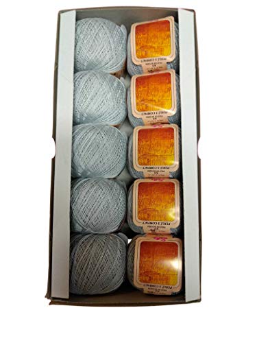 Iran Filato di Cotone n° 5 Grigio Perla 500 gr