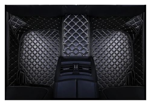 Tapis de voiture en cuir noir pour Skoda Yeti Superb Kodiaq