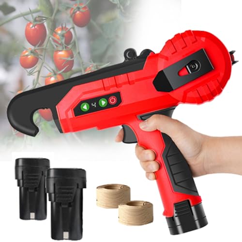 Juego de Herramientas de jardinería – máquina eléctrica para Atar Plantas, Herramientas portátiles para Atar Plantas para Uvas, Tomates y hortalizas Enredaderas