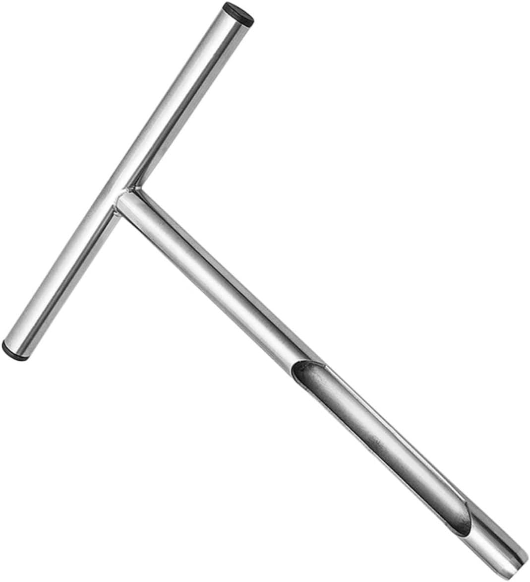 Stainless Steel Soil Sampler Probe Ergonomic T-Handle for Easy Soil Sampling Gardens and Lawns Resistant Tool