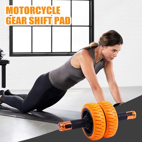 Ab Wheel | Rouleau de musculation 15 cm pour le fitness à domicile – Appareil de musculation portable pour femmes, hommes et débutants en intérieur et en extérieur – Image 3