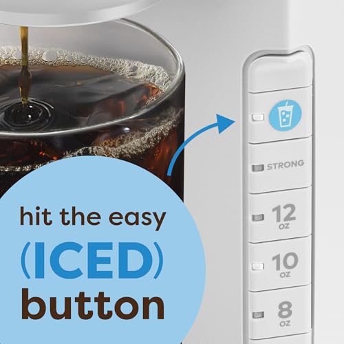 Keurig K-Iced Coffee Maker, Single Serve K-Cup Pod Iced Coffee Maker, With Hot and Cold Coffee Capabilities, Brews Any K-Cup Pod, White by Keurig - Image 3