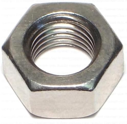 Midwest 05618 Galvanized Hex Nut, 1/2-13"