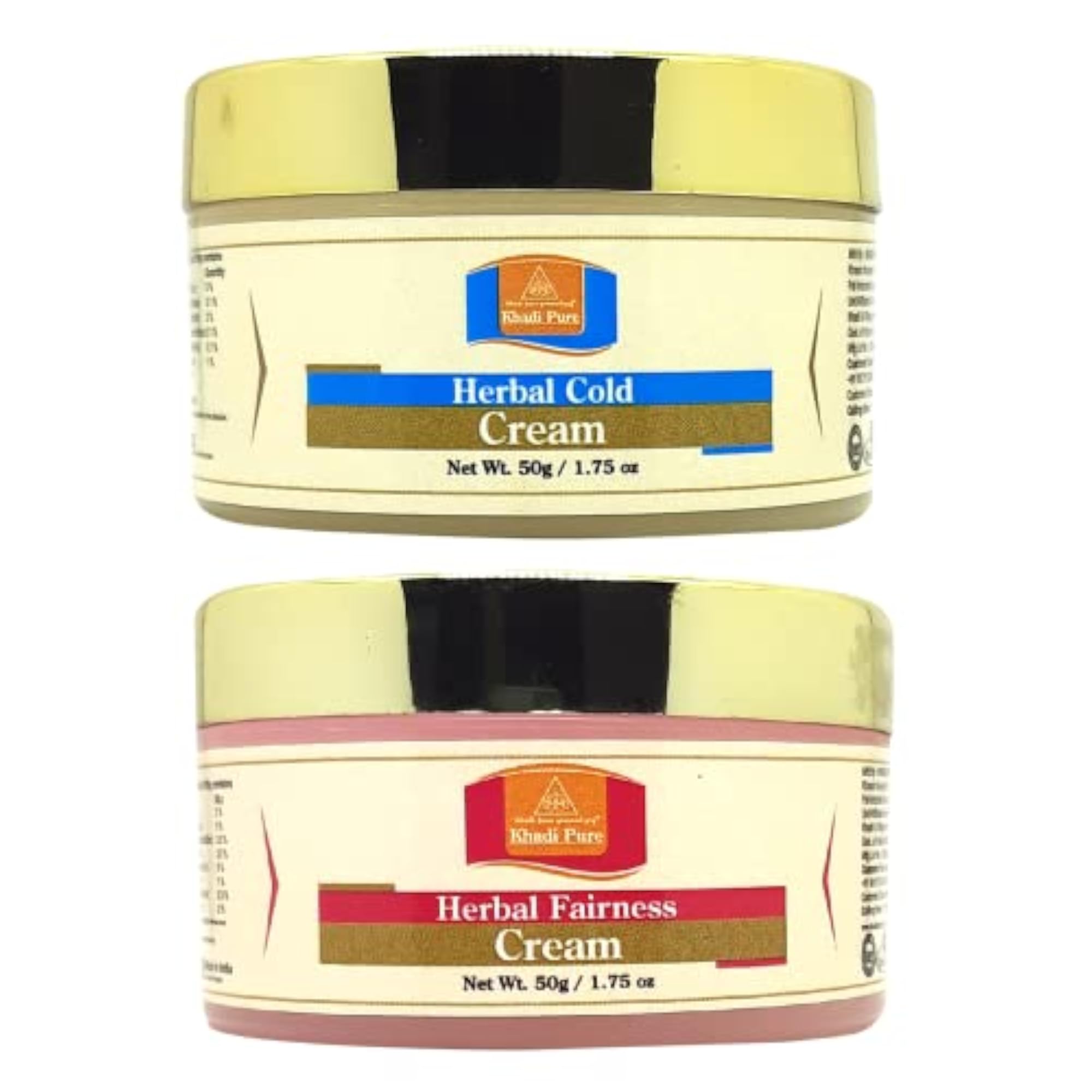 Cold Cream & Fairness Cream, 50 g (Pack of 2)