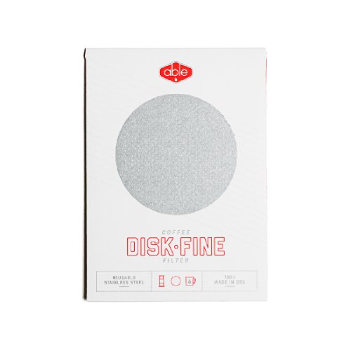 Able Disk (Fine) For Aeropress: The Original Reusable Stainless Steel Coffee Filter - Usa Made #TOP1